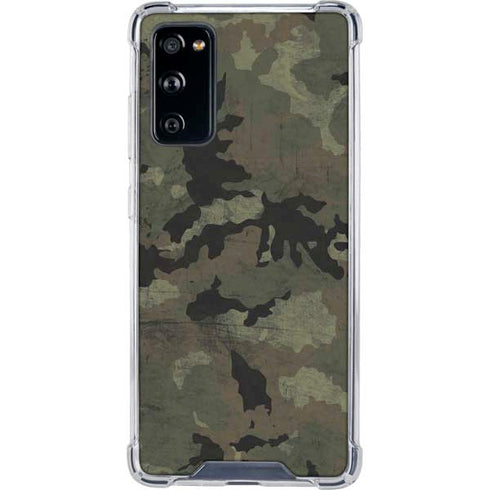 Hunting Camo Galaxy S20 FE Clear Case